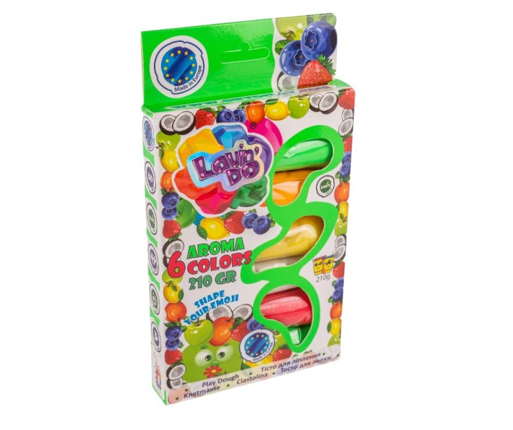 Creative set Play dough set Aroma 6 colors age 3 years