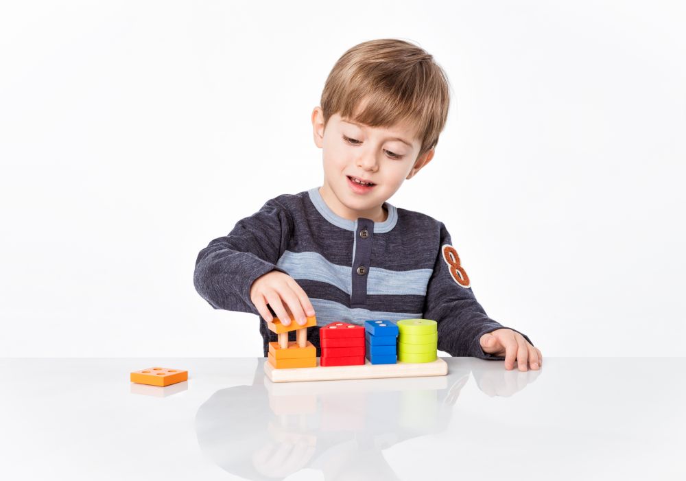 Wooden shape sorters Rectangular LSG2 age 1,5 years + For