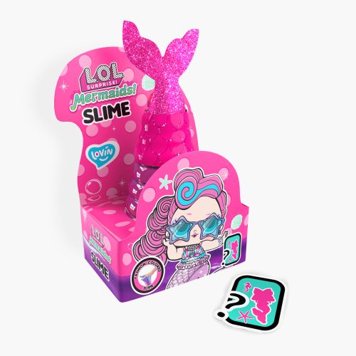 Anti-stress Slime L.O.L. Surprise! TM Mermaid Shine Box Pink 
