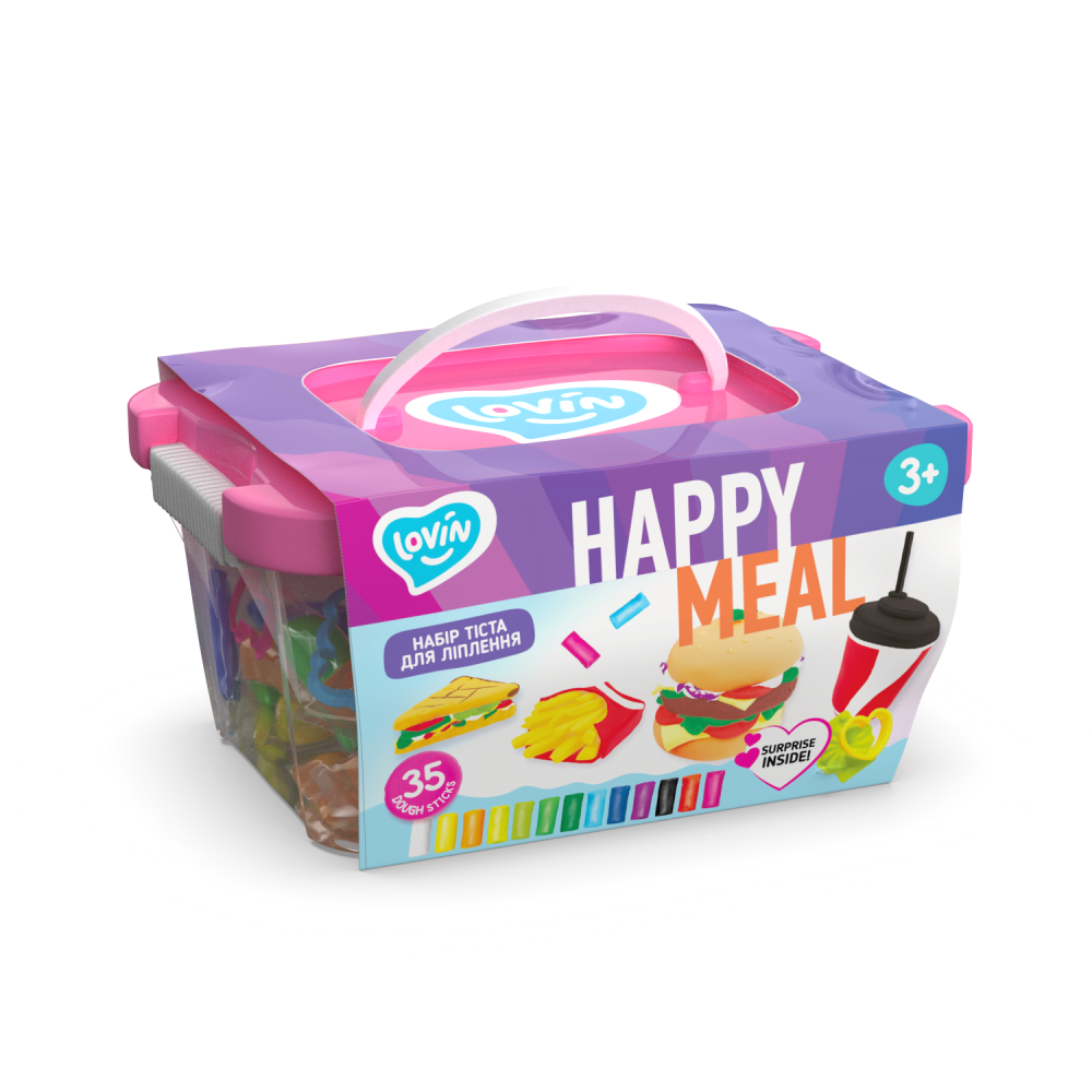 Creative set Play dough set Happy Meal_1 age 3 years