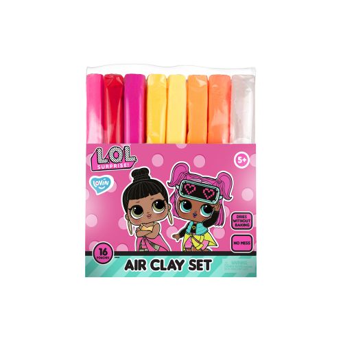 Creative set Air Clay set - 16 colors L.O.L. Surprise!