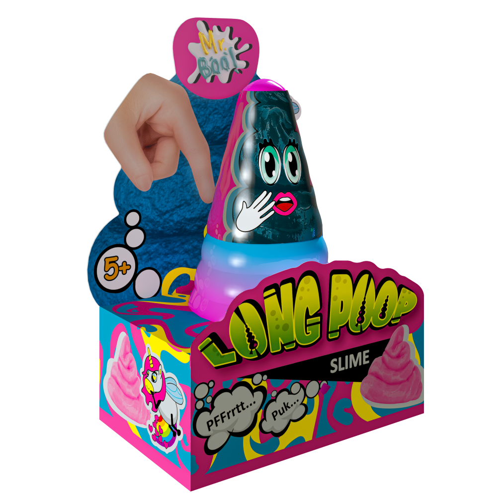 Anti-stress Slime anti-stress Long Shine Poop Recommended age 5 years